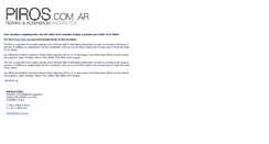 Desktop Screenshot of piros.com.ar