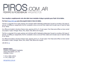 Tablet Screenshot of piros.com.ar